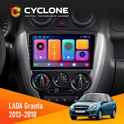 Штатна магнітола Lada Granta 2013-2018 Cyclone