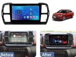 Штатна магнітола Citroen C5 Aircross FORS auto в інтер'єрі