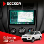 Штатна магнітола KIA Sportage 2008-2010 Decker D9-004 6x128, DSP 360, 2k