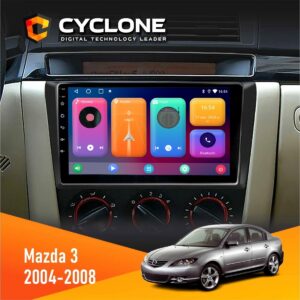 Штатна магнітола Mazda 3 2004-2008 Cyclone C9-001 2x64 CPL