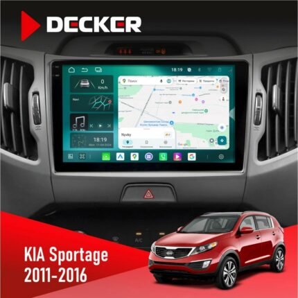 Штатна магнітола KIA Sportage 3 Decker D9-004 з екраном 2K