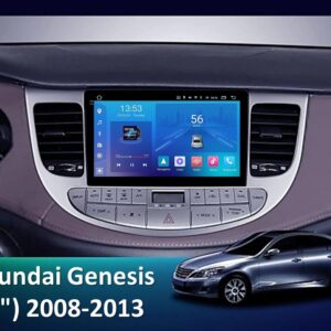 Штатна магнітола FORS auto Hyundai Genesis – вигляд збоку