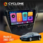 Штатна магнітола Mazda 6 2002-2007 Cyclone C9 CPL