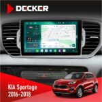 Штатна магнітола Kia Sportage QL 2016-2018 CAN Decker D9-004