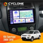 Штатна магнітола KIA Sportage 2008-2010 Climate Cyclone C9-011