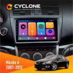Штатна магнітола Mazda 6 GH 2007-2012 Cyclone C9 CPL 2x32
