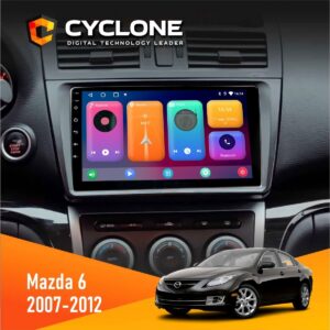 Штатна магнітола Mazda 6 GH 2007-2012 Cyclone C9-001 2x64 CPL