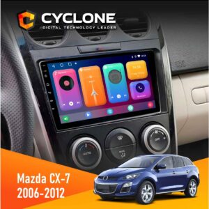 Штатна магнітола Mazda CX-7 Cyclone C9-001 2x64 CPL