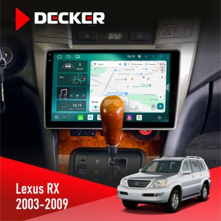 Штатна магнітола Decker D9-004 для Lexus RX 2003-2007