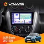 Штатна магнітола Lada Granta 2013-2018 Cyclone C9-011 4x64, DSP