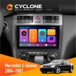 Штатна магнітола Mercedes-Benz C-Class (W203) 2004-2007 Cyclone C9 CPL 2x32