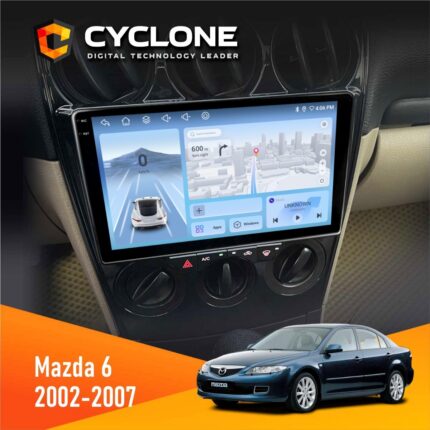 Штатна магнітола Mazda 6 2002-2007 Cyclone