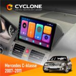Штатна магнітола Mercedes C Class (W204) 2007-2011 Cyclone C9 CPL 2x32