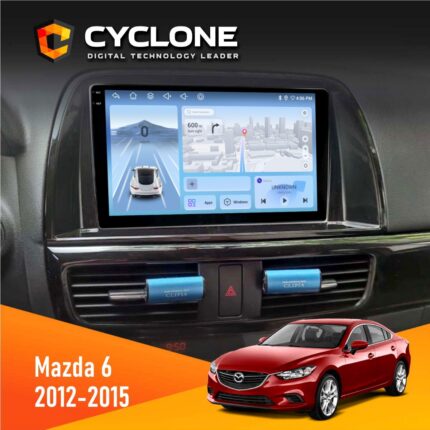 Штатна магнітола Mazda 6 2012-2015 Cyclone