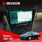 Штатна магнітола Mazda 6 2002-2007 Decker D9-004