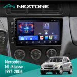 Штатна магнітола Mercedes-Benz ML-Class (W163) 1997-2006 AMP Nextone N902 CPL (2x32)
