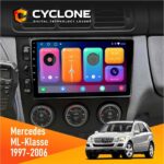 Штатна магнітола Mercedes Benz W163 Cyclone C9