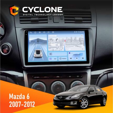 Штатна магнітола Mazda 6 GH Cyclone C9-012 4x64 DSP 4G