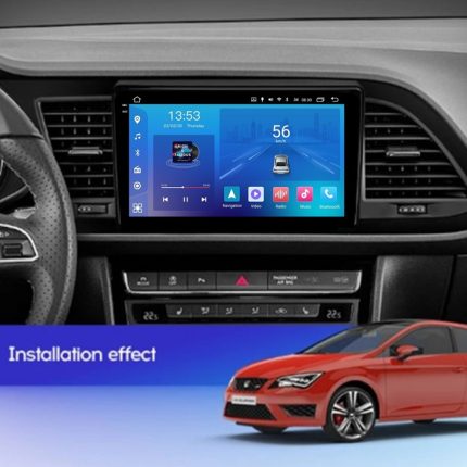 Штатна магнітола FORS auto FS 2 ULTRA для Seat Leon (2+32Gb, 9") 2018+ - вигляд збоку