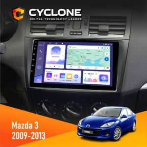 Штатна магнітола Mazda 3 2009-2013 Cyclone
