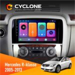 Штатна магнітола Mercedes-Benz R-Class (W251) 2005-2013 Cyclone C9 CPL 2x32