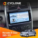 Штатна магнітола Mercedes B Class (W245) 2005-2011 Cyclone C9-012 4x64 DSP 4G
