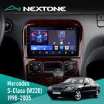 Штатна магнітола Mercedes-Benz S-Class (W220) 1998-2005 Nextone N902 CPL (2x32)