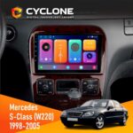 Штатна магнітола Mercedes Benz W220 Cyclone