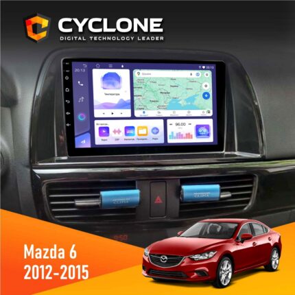 Штатна магнітола Mazda 6 2012-2015 Cyclone