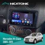 Штатна магнітола Mercedes-Benz ML-Class (W164) 2005-2011 Nextone N902 CPL (2x32)