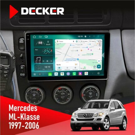 Штатна магнітола Mercedes-Benz ML-Class (W163) 1997-2006 Decker D9-004