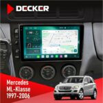 Штатна магнітола Mercedes-Benz ML-Class W163 Decker D9-004