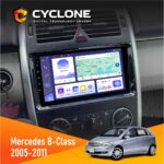 Штатна магнітола Mercedes B Class (W245) Cyclone C9-011