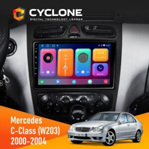 Штатна магнітола Mercedes Benz C Class W203 Cyclone C9 CPL