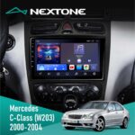 Штатна магнітола Mercedes-Benz C-Class (W203) 2000-2004 AMP Nextone N902 CPL (2x32)