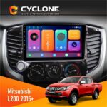 Штатна магнітола Mitsubishi L200 Cyclone для покращення мультимедіа