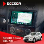 Штатна магнітола Mercedes Benz M Class (W164) Decker D9-004