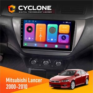 Штатна магнітола Mitsubishi Lancer 9 2000-2010 Cyclone C9-001 2x64 CPL