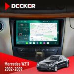 Штатна магнітола Mercedes Benz E Class W211 Decker D9-004