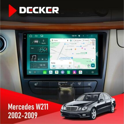 Штатна магнітола Mercedes Benz E Class W211 Decker D9-004
