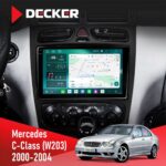 Штатна магнітола Mercedes-Benz C-Class (W203) 2000-2004 Decker D9-004 з DSP 360 та 2k екраном