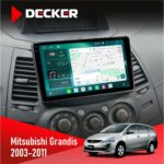Штатна магнітола Mitsubishi Grandis 2003-2011 Decker D9-004