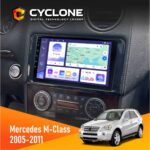 Штатна магнітола Mercedes Benz M Class (W164) Cyclone C9-011