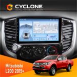 Штатна магнітола Mitsubishi L200 2015+ Cyclone C9-012 4x64 DSP 4G