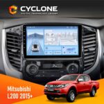 Штатна магнітола Mitsubishi L200 2015+ Climate Cyclone C9-012 4x64 DSP 4G