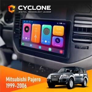Штатна магнітола Mitsubishi Pajero 1999-2006 Cyclone C9-001 2x64 CPL