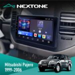 Штатна магнітола Mitsubishi Pajero 1999-2006 Wood Nextone N902 CPL (2x32)