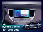 Штатна магнітола FORS auto FS 4 MAX для Hyundai Genesis (2+32Gb, 9") 2008-2013 — 1