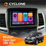 Штатна магнітола Mitsubishi Pajero Sport Cyclone C9 CPL 2x32