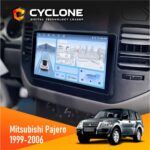 Штатна магнітола Mitsubishi Pajero Cyclone